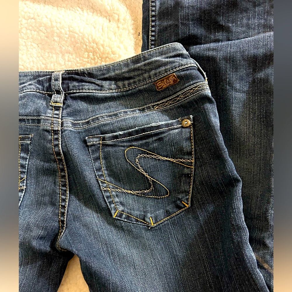 Silver Capri skinny size 27